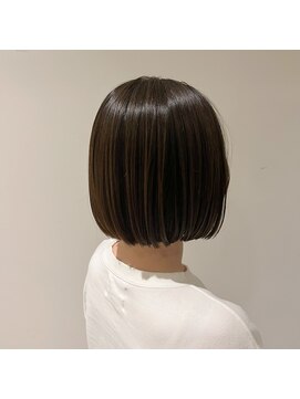 美容室 アイディー i-dee 重めボブ