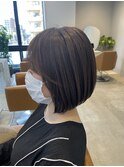 まとまりボブ　丸みヘア　20代30代40代　/YUKA