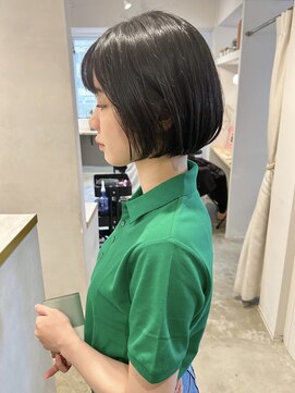 レトン 銀座(leton) ミニボブ/前下がりボブ/ハンサムショート　銀座