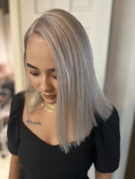 ジャンクス 千葉(junks) グレージュカラー/シルキーベージュ/艶髪ボブ[千葉/千葉中央]