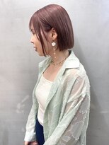 ロンドポレール 北千住(Lond polaire)&nbsp;ボブ×ラベンダーピンク