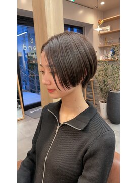 サンド 表参道(sand) ショートボブパーマ20代30代40代イヤリングカラー大人可愛い