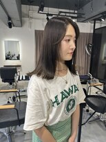 アリーズ シブヤ(ALLYS shibuya) イルミナカラーでオリーブベージュに!