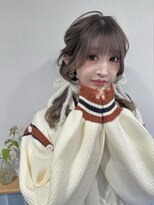 ハチ(HACHI)&nbsp;色落ちも可愛い！うす～めミルクティーカラー