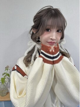 ハチ(HACHI) 色落ちも可愛い！うす～めミルクティーカラー