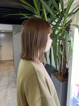 ロナ 岡崎竜美丘店(RONA) 長めなヘイリーボブ♪