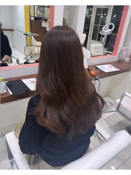バサ 江古田店(BASSA) 【ブリーチ無し】艶ブラウン