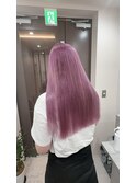 【*切りっぱなし*】ハイトーンピンクとの組み合わせが人気*