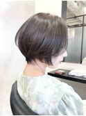 大人ショート × フォギーグレージュ × 髪質改善 #226
