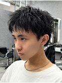 メンズマッシュツーブロック韓国カットメンズサロンスパイラル