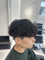 オーシャントーキョー(OCEAN TOKYO) メンズパーマツイスパ波巻きスパイラルマッシュセンターパート