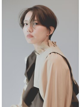 パカ(paka) 秋冬ベージュ×ハンサムショート