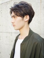 くせ毛風パーマ/大人七三/ツーブロック