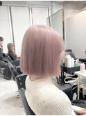 タッセルボブ×ピンクベージュ【原宿/i've】tomoya
