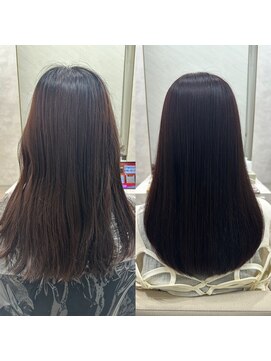 シンズ 銀座(sins) ダメージでの広がりを抑えるならsinsストレートで！[30代40代]