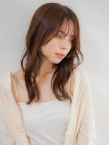 ベンジー 向ケ丘遊園店(benji)&nbsp;大人ガーリーレイヤーヘアモカブラウン