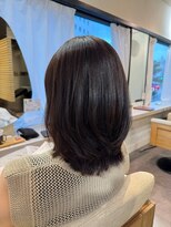 トゥ ルーチェ(tu.luce) 【中村】ストレートで作るレイヤーカット