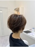 ショートヘア×パーマ