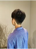 ツーブロックショートレイヤー