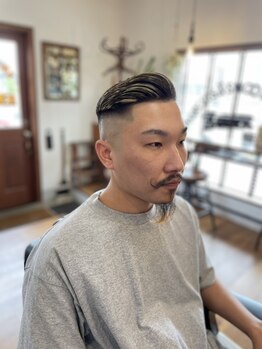 オルドバーバー(OLDO BARBER)の写真/男の身だしなみはにお任せ下さい。理容室だからできるプロのシェービングで清潔感UP＆理想のスタイルへ