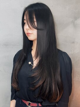 ロンドポレール 北千住(Lond polaire) レイヤーカット/顔周りレイヤー/ショコラブラウン