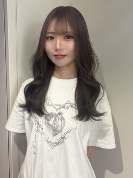 アクシス ナゴヤ(AXIS NAGOYA) 【なつミ】透明感ラベンダーグレージュ