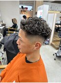 メンズカット/メンズパーマ/バーバースタイル/メッシュキャップ