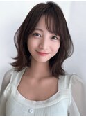 【F】ニュアンスかわいいくびれヘア小顔前髪カット