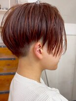 シャロン(SHARON)&nbsp;【SHARON】刈り上げショート×オレンジブラウン