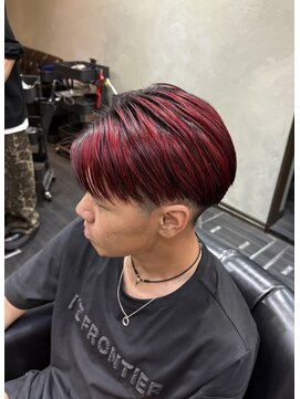 ヘアーシグネチャー(Hair Signature) Brad Red×Black low lights