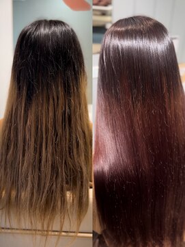 ルシエル(Le ciel) 美髪矯正×髪質改善カラー