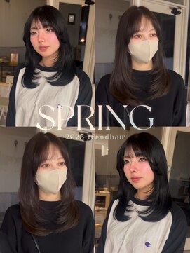 2025春トレンド＊ナチュラルくびれレイヤー