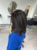 エルピス 大和店(elpis)&nbsp;白髪に合わせた白髪ぼかしハイライト