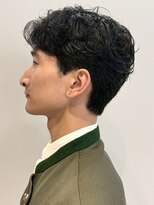 オレンジペコ(orange peco)&nbsp;波巻きスパイラルパーマ メンズパーマ ニュアンスパーマ 黒髪