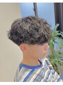 波巻きパーマ/波巻きスパイラル/波巻きツイストスパイラル
