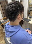 緩めツイスト×メンズマッシュ