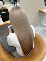 シカ 神戸三宮元町店(Cica) ミルクティー ベージュ 髪質改善 ダブルカラー 三宮