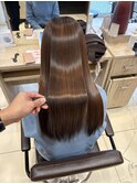 髪質改善ストレート