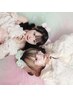 【ペア割】土日祝10時~16時 2名様以上ヘアセット お一人様¥2300~