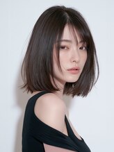 ニーフ 恵比寿(neaf) 黒髪/ボブルフ/ネビージュ/小顔/ワンレン/恵比寿/髪質改善/前髪