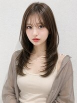 コヴァ バイ ボクノ 荻窪(COVA by bokuno)&nbsp;小顔くびれレイヤー×透明感オリーブグレージュ／髪質改善