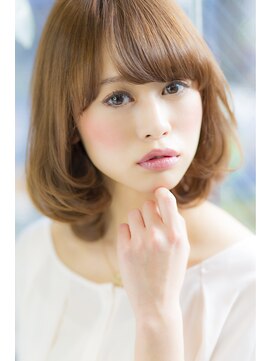 プライズ アイリス 池袋東口店(prize Iris) 【池袋店】外国人風ナチュラルミディ/大人可愛いレイヤーロブ