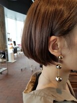 グランエクラ バイフルショウ(GRAND ECLAT by FURUSHO)&nbsp;大人可愛い20代30代40代小顔耳かけボブグラデーションボブ