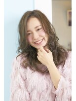 【noah parfait銀座】大人可愛い☆ゆるクシャミディアム