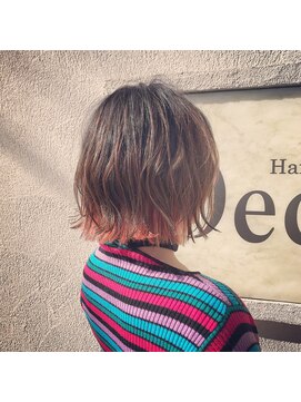 ヘアアンドメイク デコ(Hair&Make Deco) バリ行きバブ