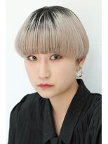 リタ ヘアー(rita hair)&nbsp;パールベージュ×マッシュ