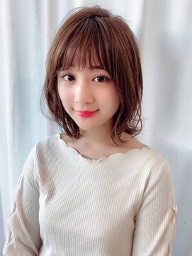 オースティン 錦糸町(AUSTIN) AUSTIN☆外ハネボブアッシュブラウンネオウルフくびれレイヤー