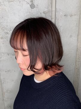 ジャーニー(journey) レイヤーミディ×淡いピンク