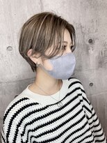ハク(haku) ３Ｄハイライト/デザインショート/髪質改善エステトリートメント