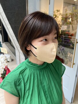 レテ(LETE) 透明感カラーのかわいいショートスタイル